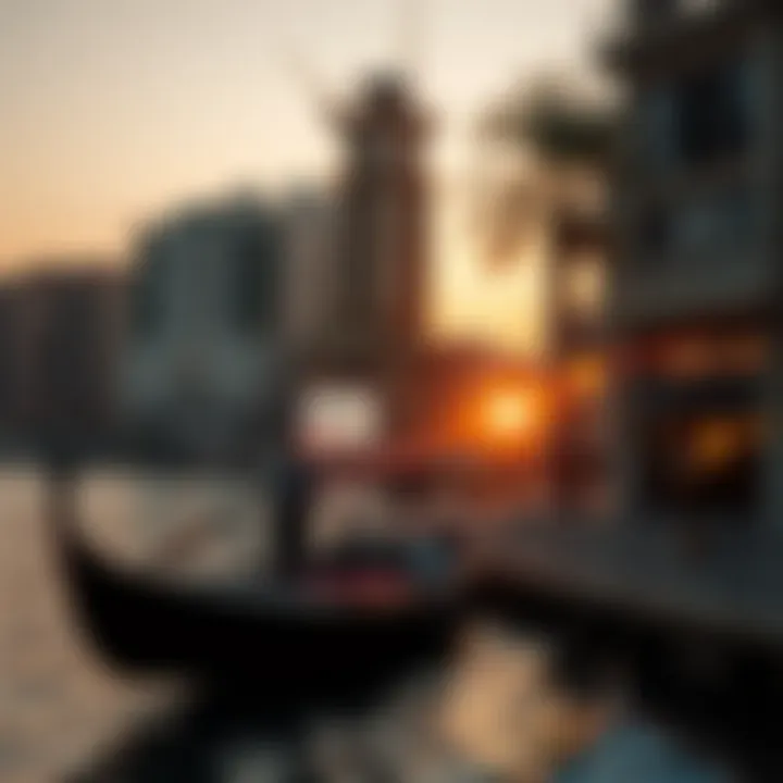 Magnificent The Allure of Dubai Creek Sunset: A Journey Through Time and Heritage