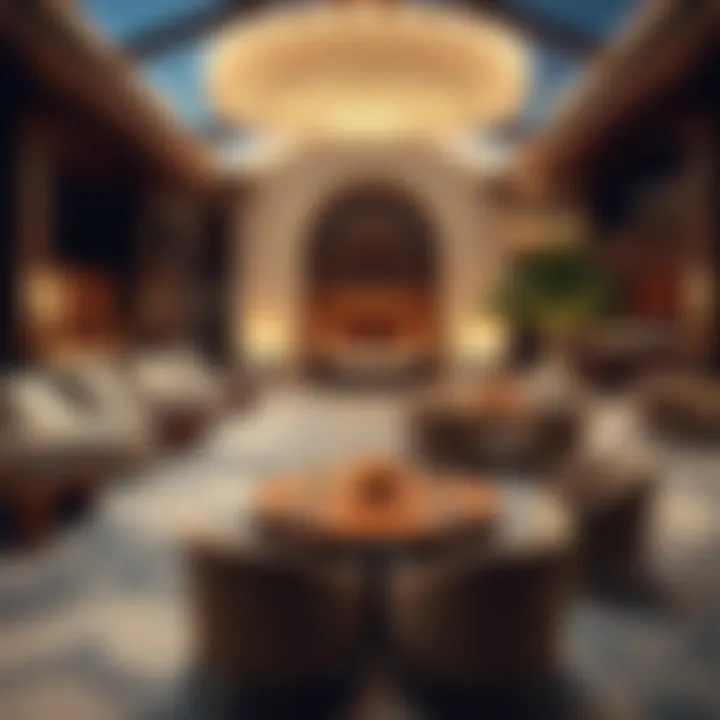 Luxurious amenities in Bvlgari Residences
