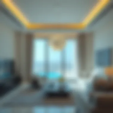 Luxurious living spaces within Dorra Bay