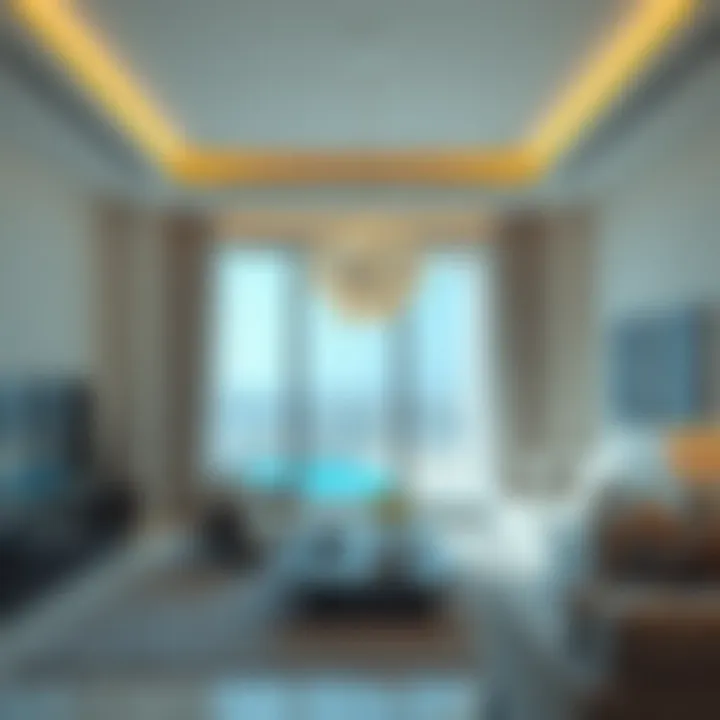 Luxurious living spaces within Dorra Bay