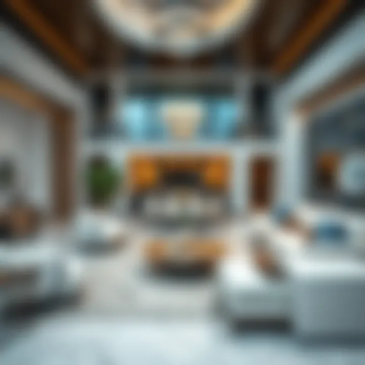 Luxurious living space inside Equiti Residence