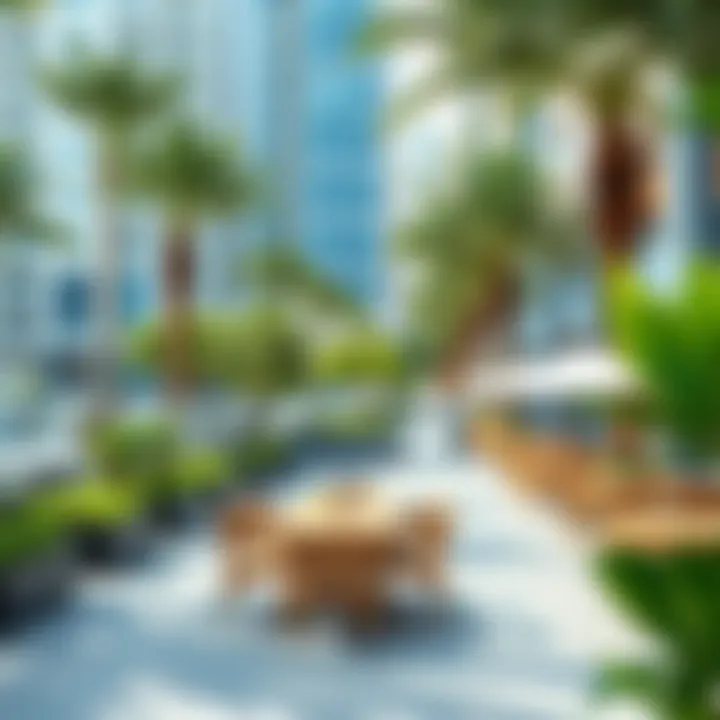Community amenities surrounding AG Tower