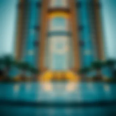Architectural Brilliance of Al Yousuf Building Stunning view of Al Yousuf Building showcasing its architectural design