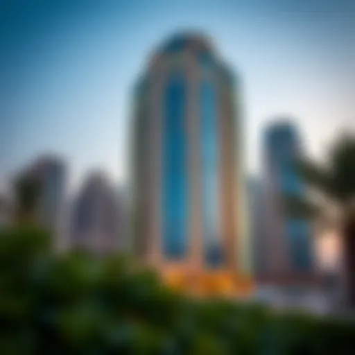 Stunning exterior view of Bella Rose Tower
