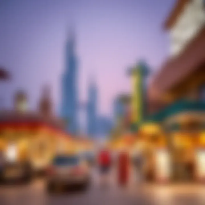 A vibrant marketplace showcasing diverse business opportunities