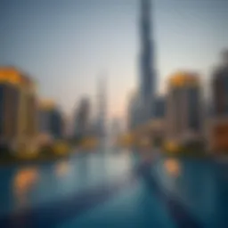 Stunning skyline of Dubai showcasing modern architecture