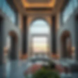 Stunning architectural design of Manazil Al Raffa showcasing modern aesthetics