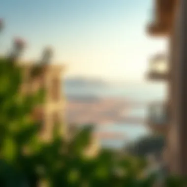 Investment Potential of Manazil Al Raffa Breathtaking view of the surrounding area emphasizing investment potential
