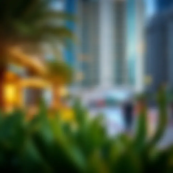 Vibrant lifestyle offerings around Tiffany Tower