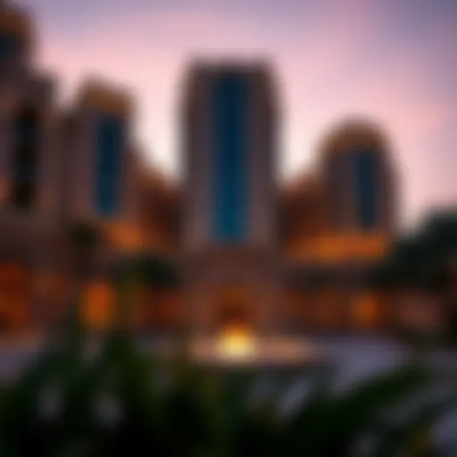 Stunning architectural design of Habtoor Grand Residences