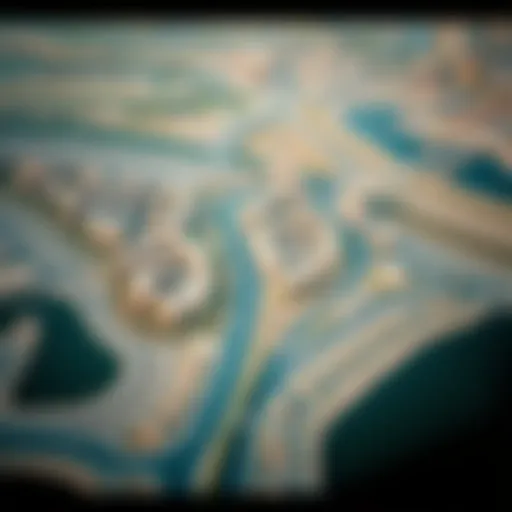 Aerial view of Nad Al Hamar showcasing its layout and surroundings