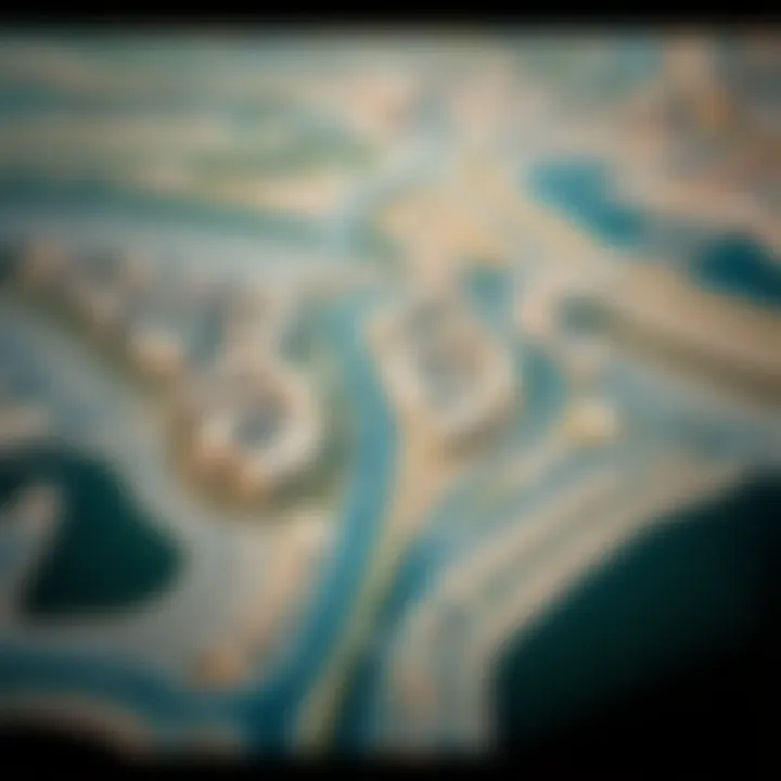 Aerial view of Nad Al Hamar showcasing its layout and surroundings