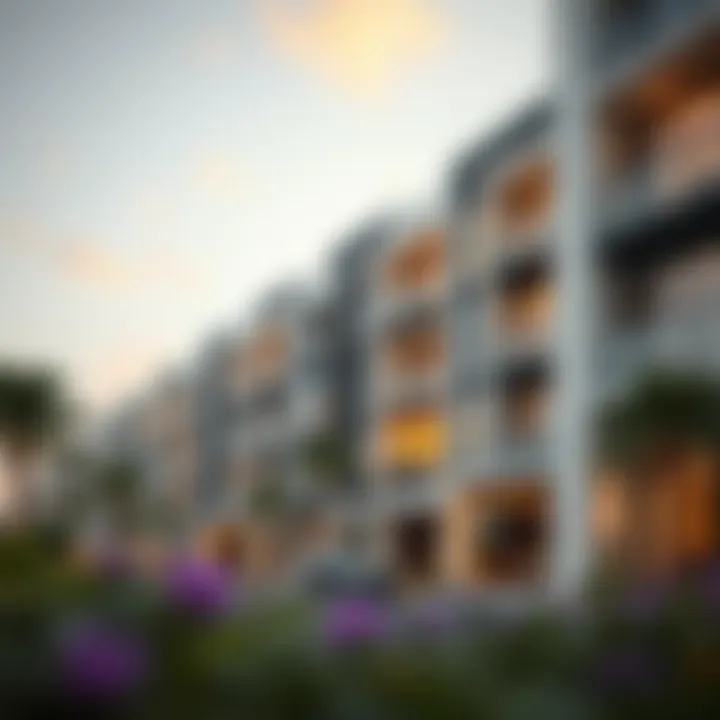 Architectural view of Noor Midtown showcasing its modern design