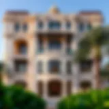 St. Regis Residences exterior view showcasing luxury architecture