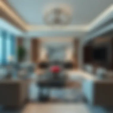 Sophisticated Interiors of St. Regis Residences Elegant living space at St. Regis Residences