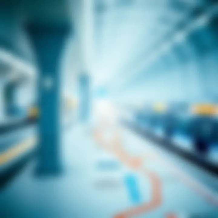 Dubai Metro map showcasing key routes