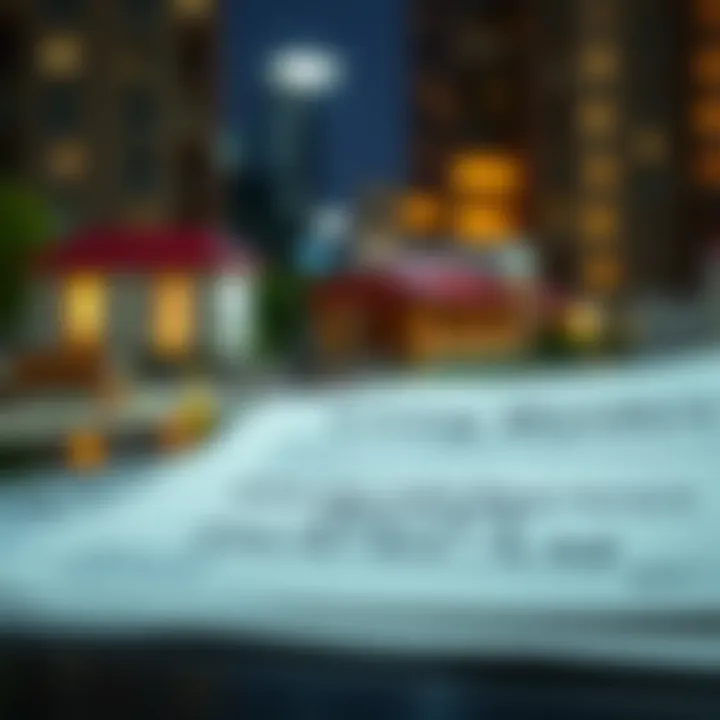 A representation of legal documents emphasizing workers' housing rights in Dubai.